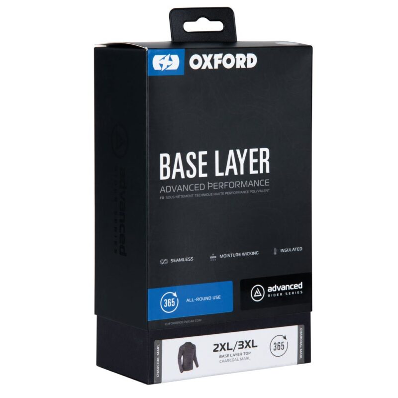 ADVANCED BASE LAYER MS TOP CHARCOAL MARL