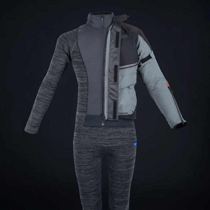 ADVANCED MICRO FLEECE 1/2 NECK MS TOP BLACK