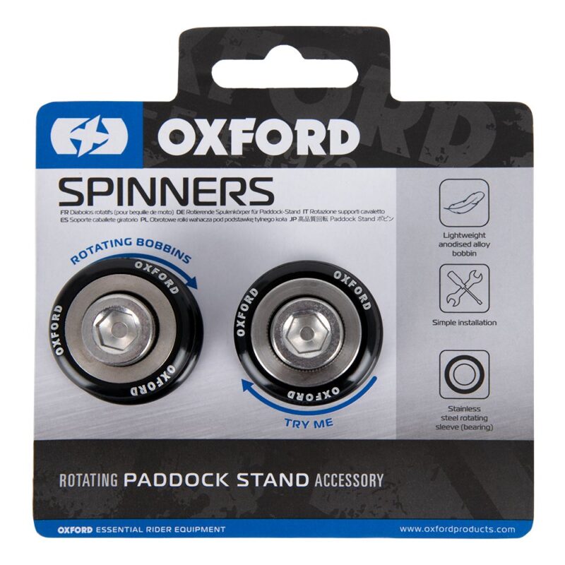 SPINNERS M6 (1.0 THREAD) BLACK