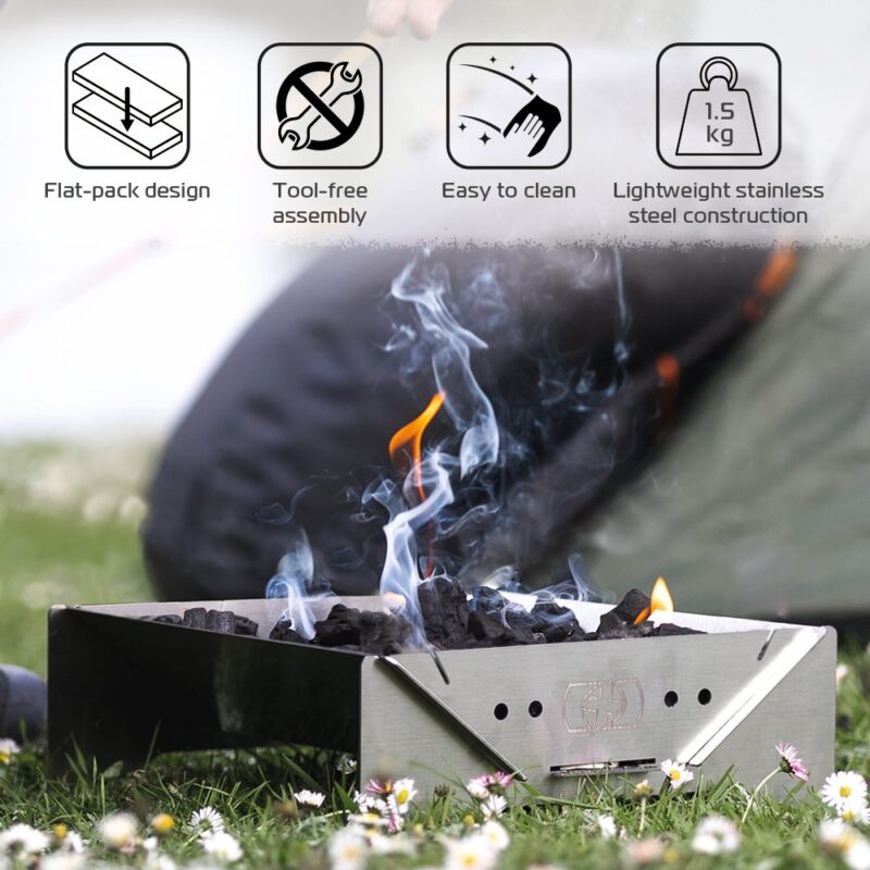 OXFORD FIREPIT (INCLUDING THE CARRYING CASE)