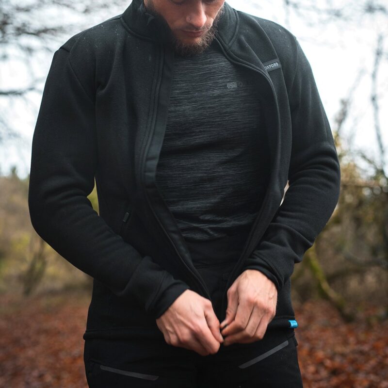 ADVANCED FLEECE MS JACKET CHARCOAL MARL