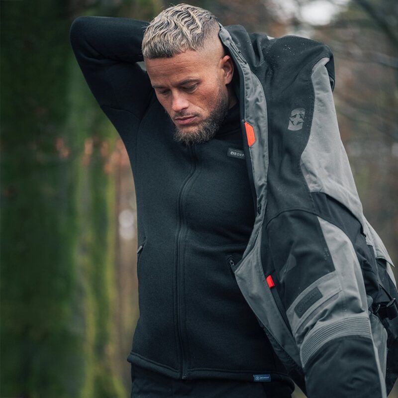 ADVANCED FLEECE MS JACKET CHARCOAL MARL