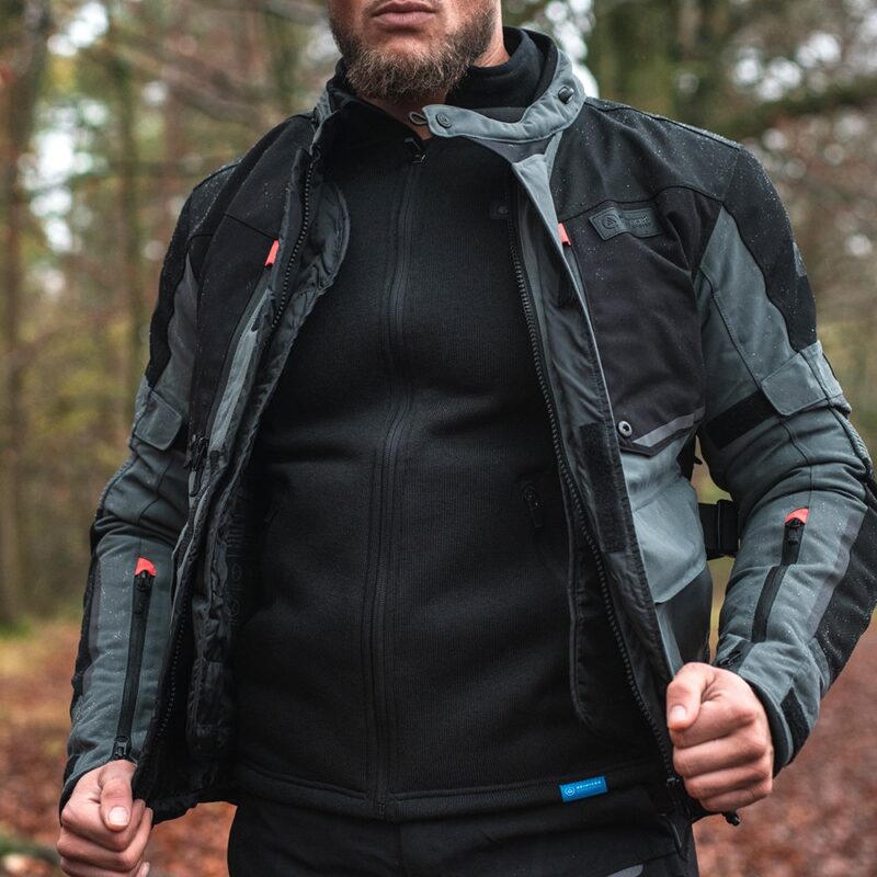 ADVANCED FLEECE MS JACKET CHARCOAL MARL