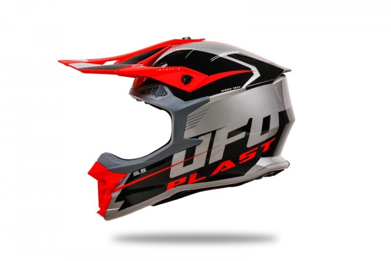 Helmetë Motocross Intrepid gri