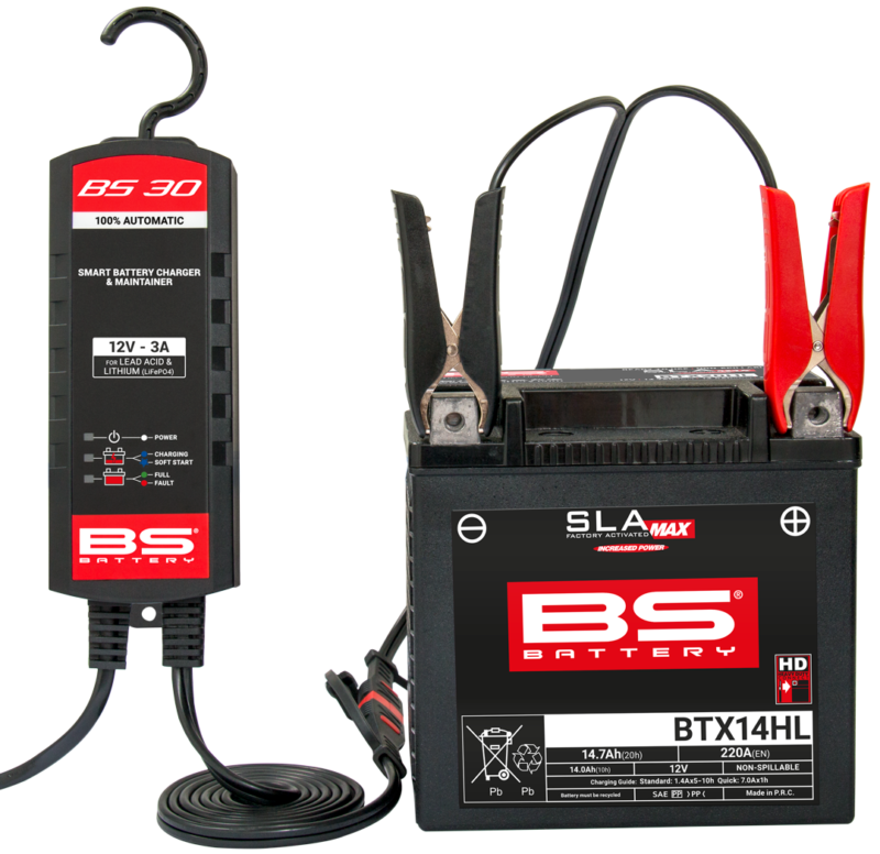 BS SMART CHARGER - BS30 - 12V 3A
