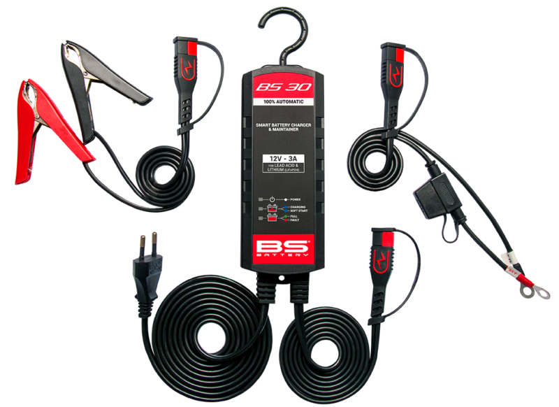 BS SMART CHARGER - BS30 - 12V 3A