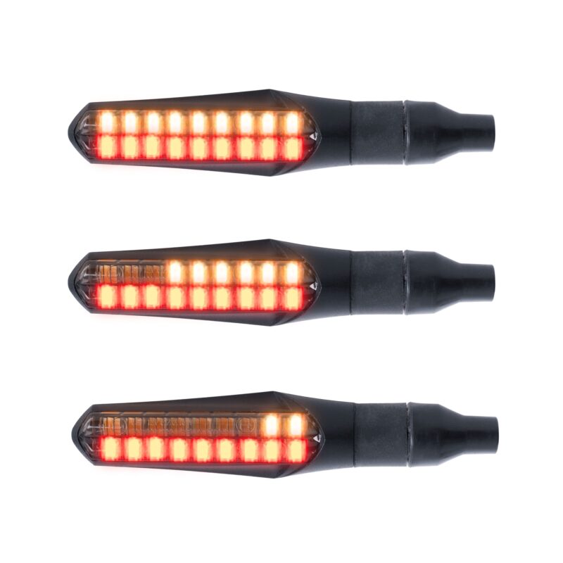 Tregues sekuencialë të pasmë Oxford Nightrider Duo