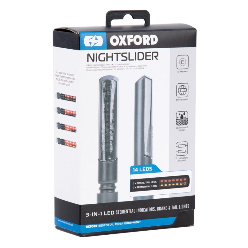 Oxford NightSlider - Tregues Sekuencialë 3 në 1 (PJESËMARRËSE)