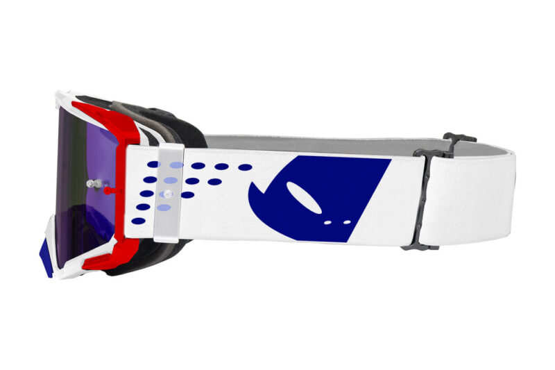 Syze Motocross Core 2.0 të bardha dhe të kuqe